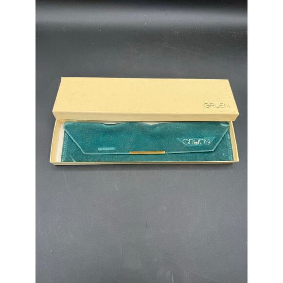 Gruen Watch Vintage Presentation Box Case - No Watch - good cond - Picture 1 of 7